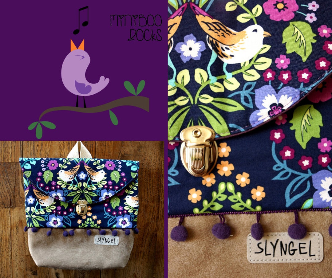 Children's Backpack With Name Kindergarten Backpack Etsy