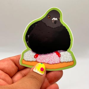 Sponch Pigeon  3” Vinyl Sticker