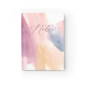 Watercolor Abstract Notebook - Etsy