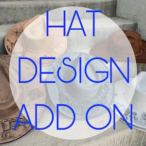 Hat design add on hat Hand burned cowboy hat cowboy hat Ladies western explorer  hat wedding hat Wide brim fedora