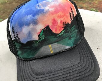 Sombrero pintado / aventura / camino de 