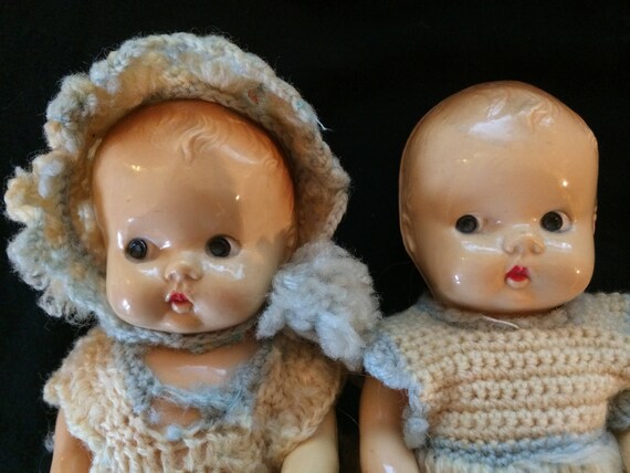 vintage hard plastic dolls