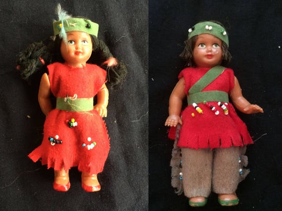 little plastic dolls