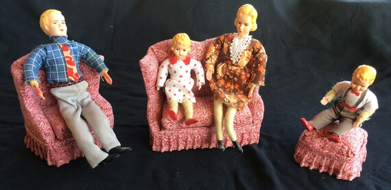vintage miniature dolls