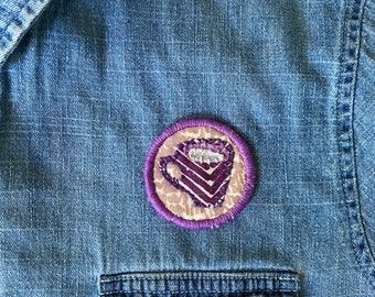 Parche hecho a mano
