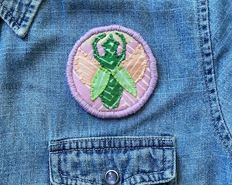 Parche hecho a mano