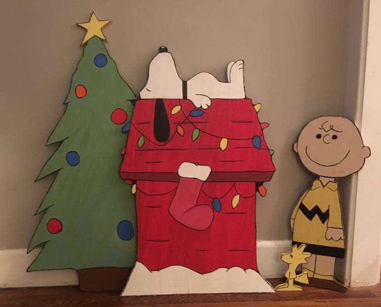 Charlie Brown Christmas Cutouts | Etsy