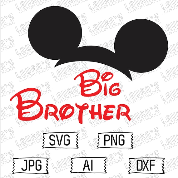 mickey mouse big brother shirt