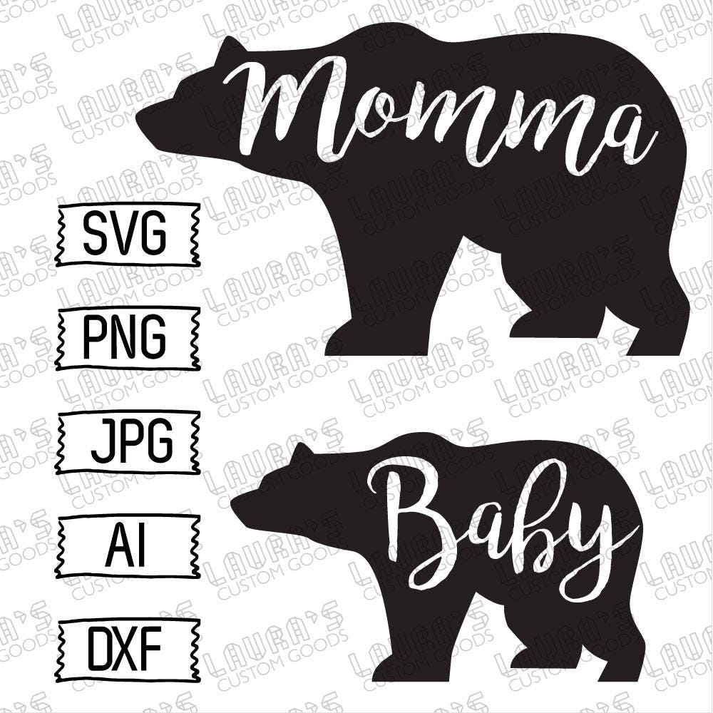 Download Mama Bear Svg Momma Bear Svg Momma Svg Mothers Day Svg Etsy