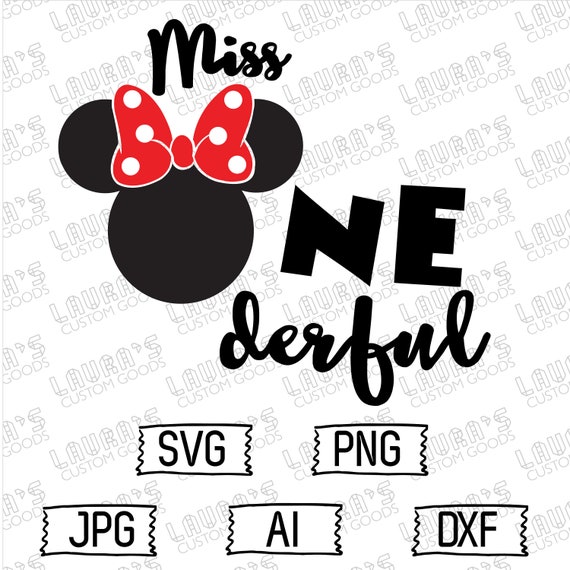 Download Minnie Mouse Svg Onederful Svg One Svg