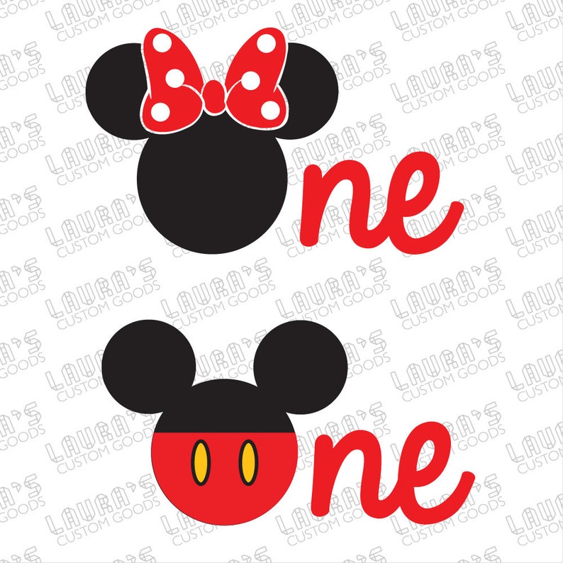 Minnie mouse birthday one svg Minnie Mouse First birthday ...