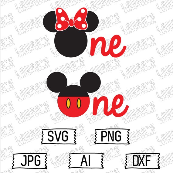 Download Minnie birthday one svg Mickey Mouse one svg mickey minnie ...