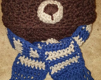 Crochet Bear Blanket, Crochet Woodland Collection Bear Blanket