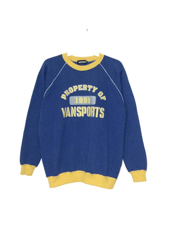 vans yellow jumper