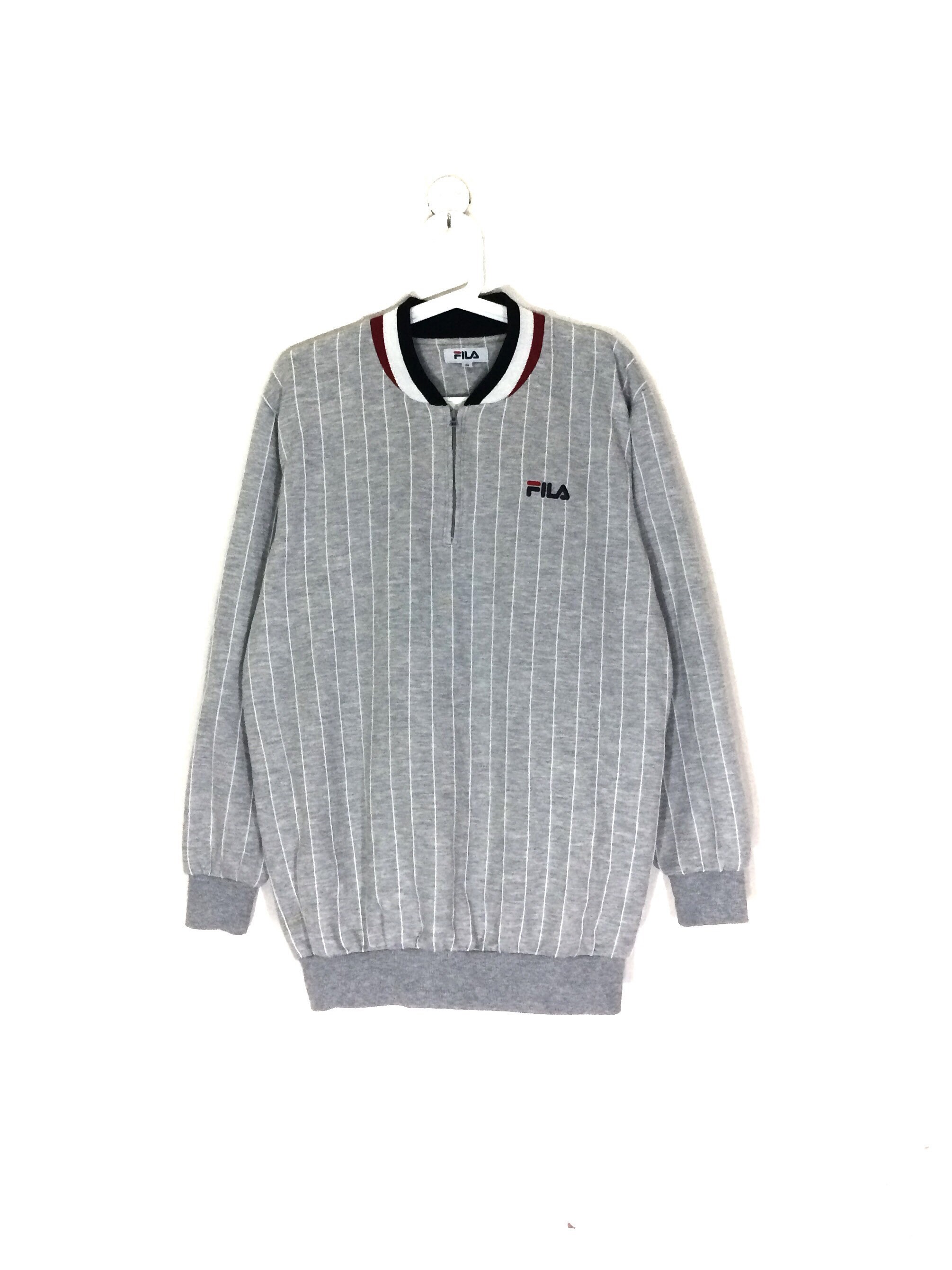 fila striped jumper