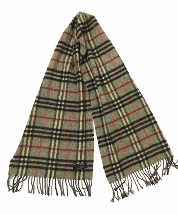 etsy burberry scarf