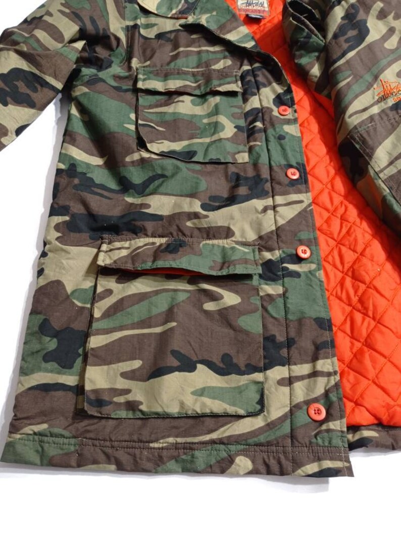 Rare Stussy outdoor S80 camo jacket | Etsy