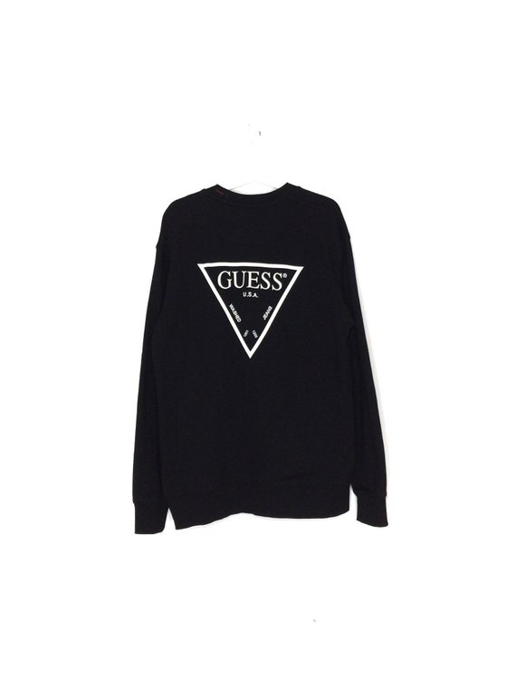 guess logo jumper