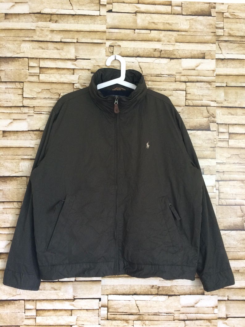 polo jacket zip up