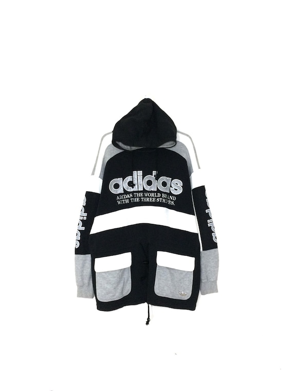 brand with three stripes hoodie