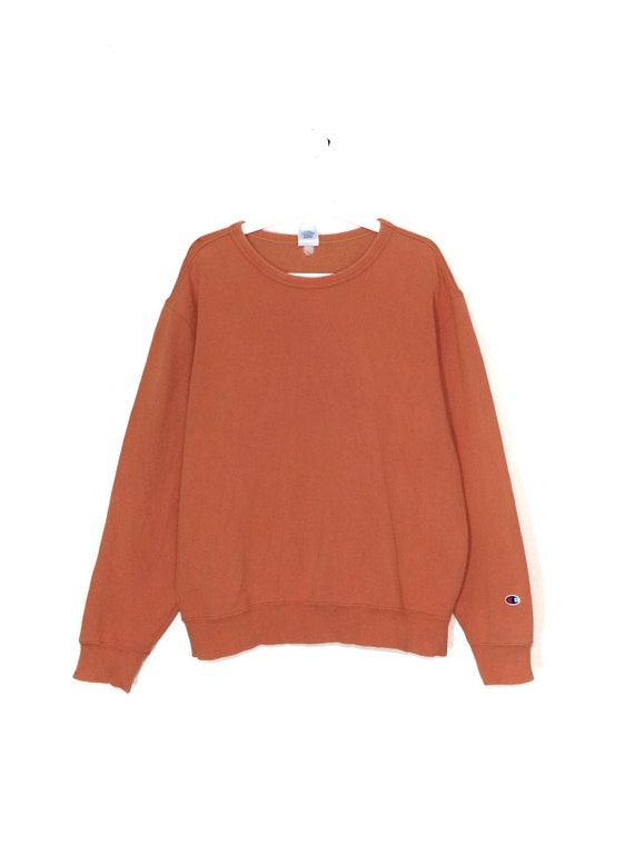 champion jumper orange