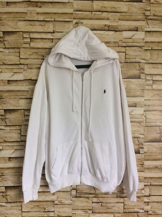 Vintage POLO RALPH LAUREN hoodie small pony oversi