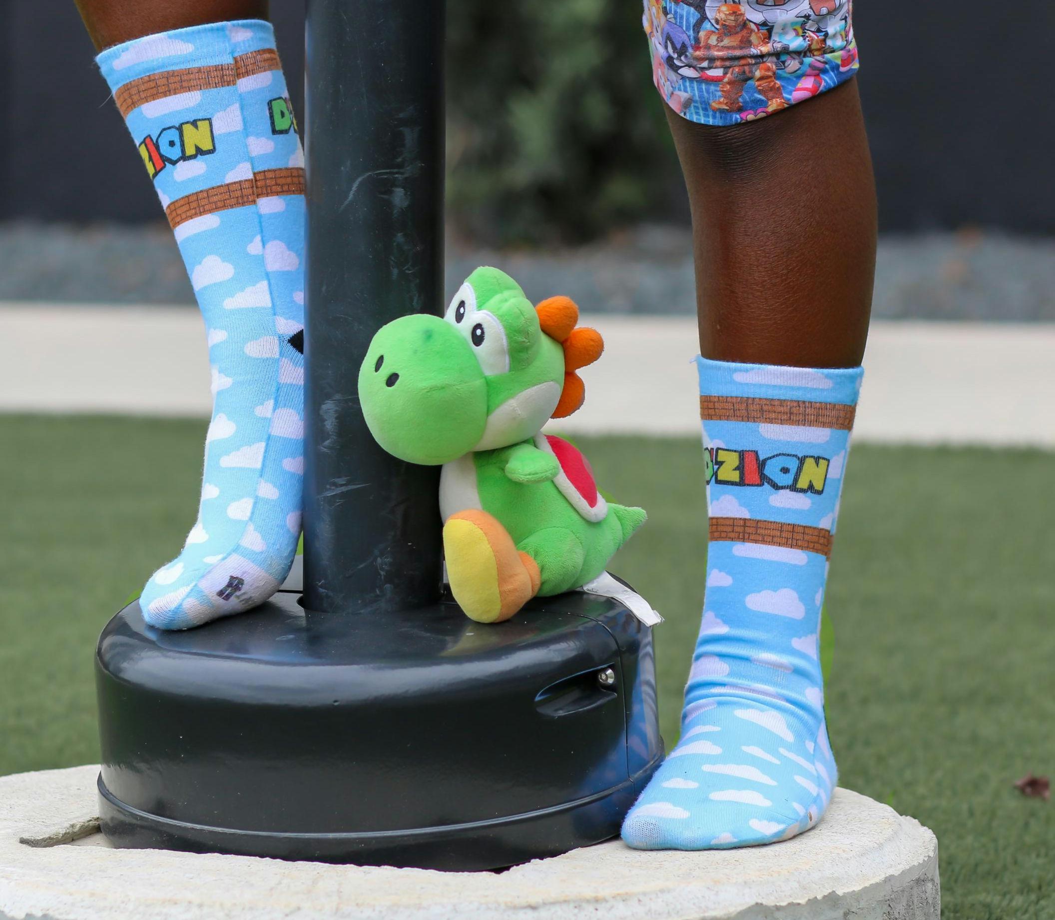 Calzini Unisex Super Mario Bros - Calze Da Gioco Con Design A Scelta, Taglia 39-44 - Foto 7