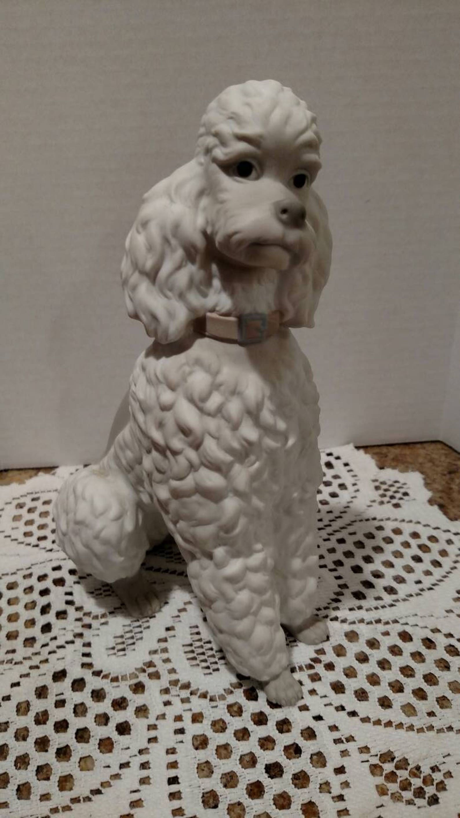Lladro 0325 Poodle Matte finish very rare piece Etsy