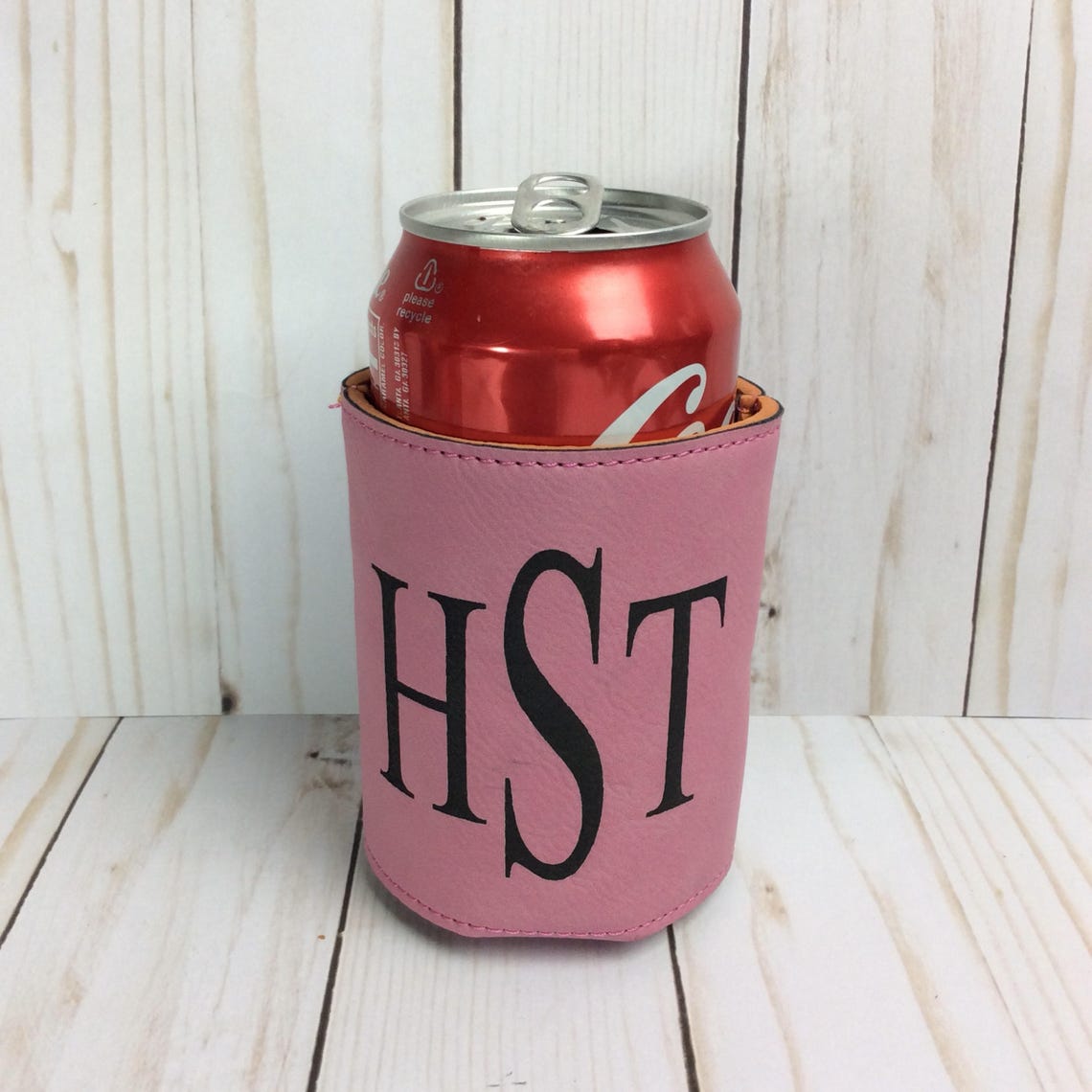 Personalized Laser Engraved Can Cooler Drink Holder Beer | Etsy