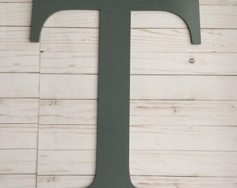 Large wood letters, unpainted letters, painted letters, Times New Roman font, all letters available