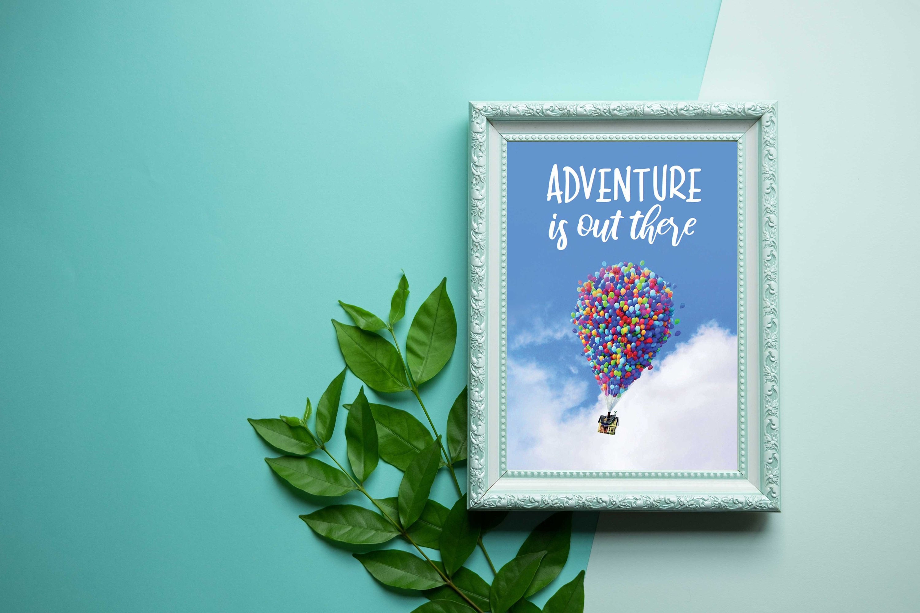 Adventure is Out There Disney Pixar Up Art Print Digital Etsy España