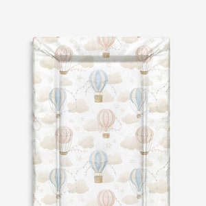 Baby Changing Mat Beige Rainbows, Nappy Changing Mat, Waterproof ...