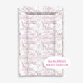Baby Changing Mat - Chinoiserie Toile de Jouy Safari - PINK, Nappy Changing Mat, Waterproof Mat, Baby Gift, Wedge Changing Mat