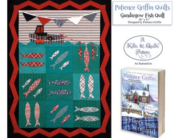 Gandiegow Fish Quilt--Printed Pattern, Kilts & Quilts® Book #6