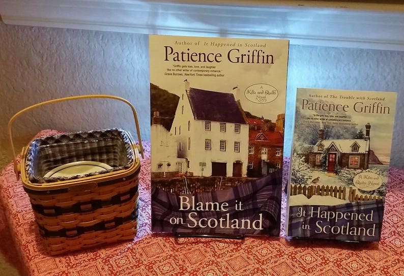 Personalized, signed copy of Blame It On Scotland, book 7 in Kilts and Quilts series image 2