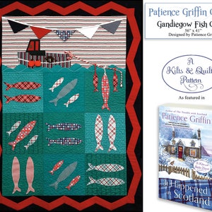 PDF-Gandiegow Fish Quilt, Kilts & Quilts® Book #6