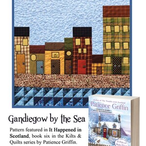 Gandiegow by the Sea Quilt-Printed Pattern Kilts and Quilts series by Patience Griffin image 2