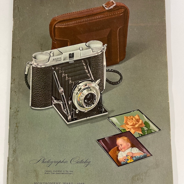 Vintage 1948 Montgomery Ward Photographic Catalog