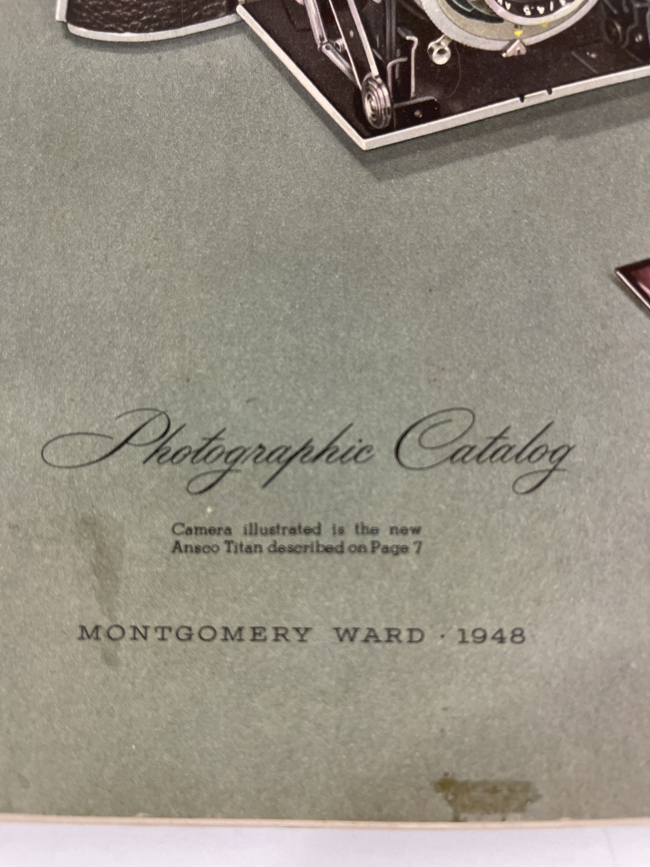 Vintage 1948 Montgomery Ward Photographic Catalog Etsy