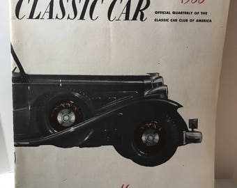 The Classic Car Summer 1955 Marmon Issue good condition