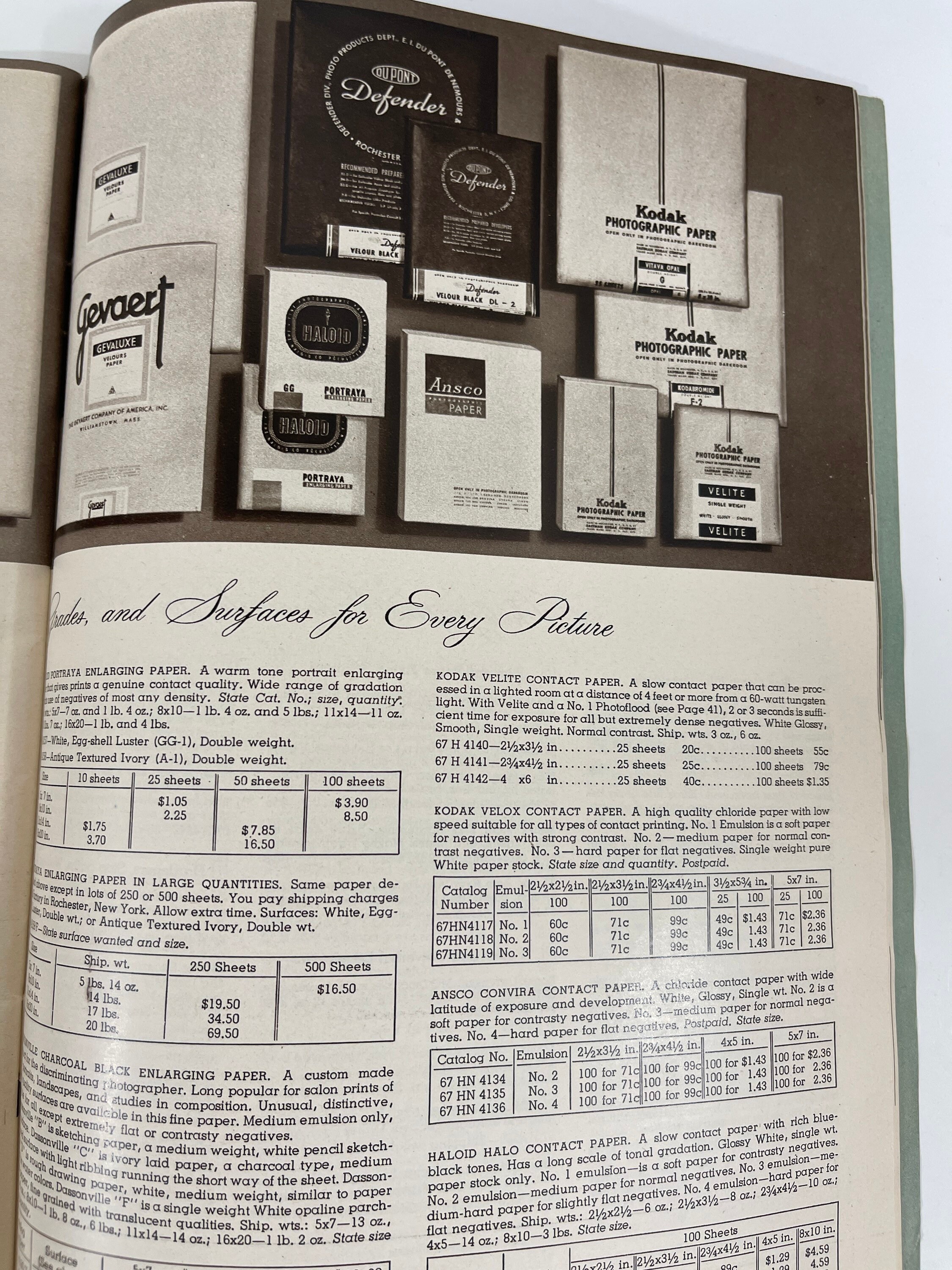 Vintage 1948 Montgomery Ward Photographic Catalog Etsy