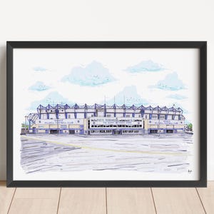 Impression The New Den : oeuvre d'art du stade Millwall FC - Sud-est de Londres