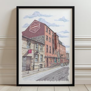 Leadmill Sheffield Art Print: South Yorkshire Music Venue Landmark