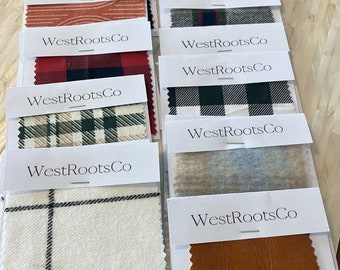 Fabric Swatches - WESTROOTSCO, Fabric Sample, Swatch Request