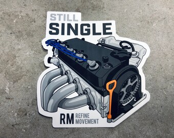 Still Single Die-Cut Sticker
