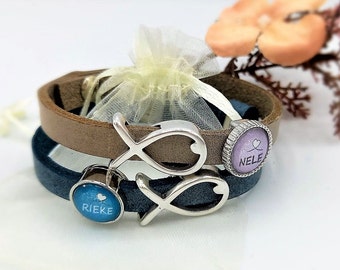Bracelet with fish and name personalized for communion | Confirmation | Baptism | First Communion | Confirmation | Communion fish