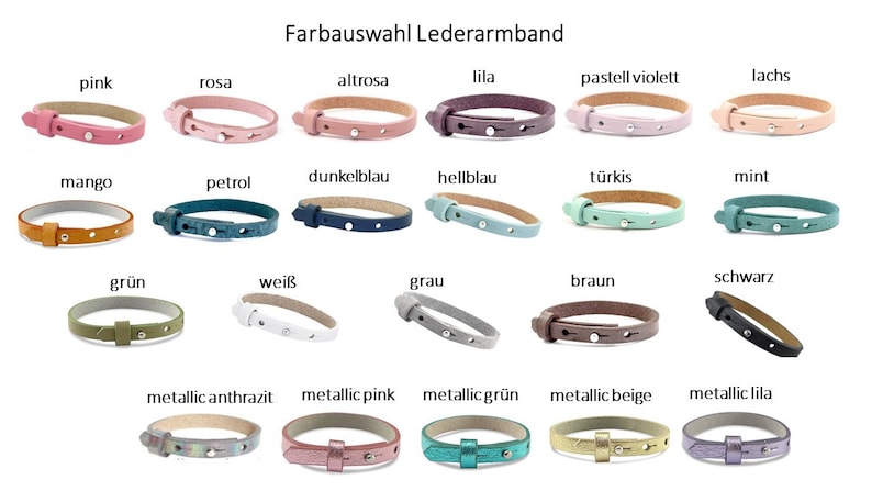 Personalisiertes Lederarmband Kommunion Fisch Name Konfirmation Taufe Erstkommunion Firmung Bild 3