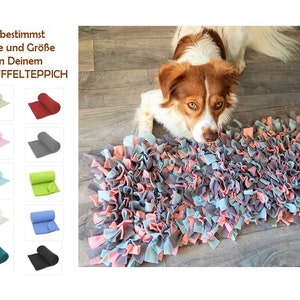 Sniffing fun free color choice dog toy sniffing carpet sniffing mat dogs dog nose work sniffing toy snuggly rug