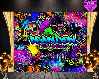 party backdrop etsy