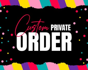 custom order for Jai's Party Rentals